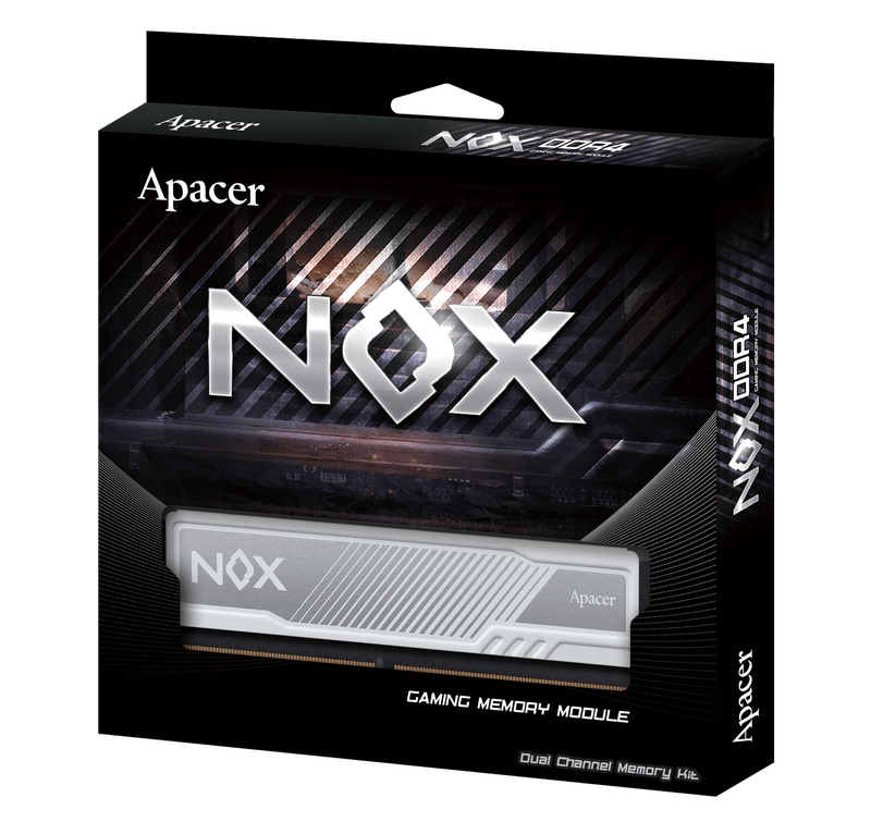 Модуль пам`ятi DDR4 2x16GB/3200 Apacer NOX White (AH4U32G32C28YMWAA-2)