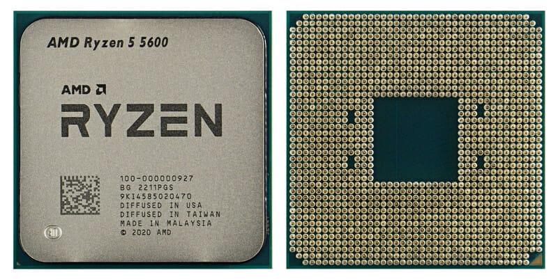 Процессор AMD Ryzen 5 5600 (3.5GHz 32MB 65W AM4) Tray (100-000000927)