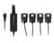 Фото - Кабель Viewcon USB - 4хCOM (M/M), (9+25pin), 1.4 м, Black (VE671) | click.ua
