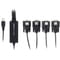 Фото - Кабель Viewcon USB - 4хCOM (M/M), (9+25pin), 1.4 м, Black (VE671) | click.ua