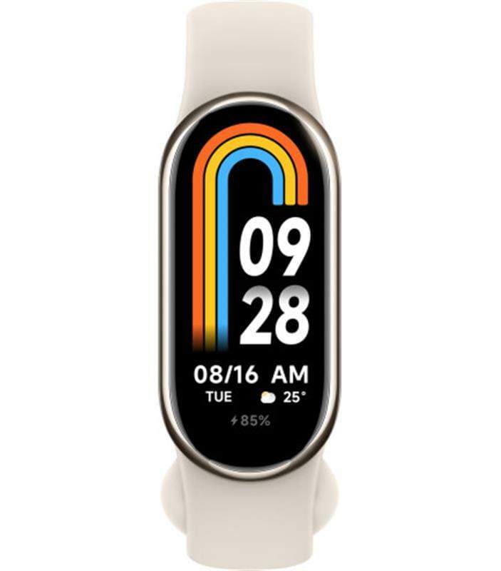 Фiтнес-браслет Xiaomi Mi Smart Band 8 Champagne Gold (BHR7166GL) EU_