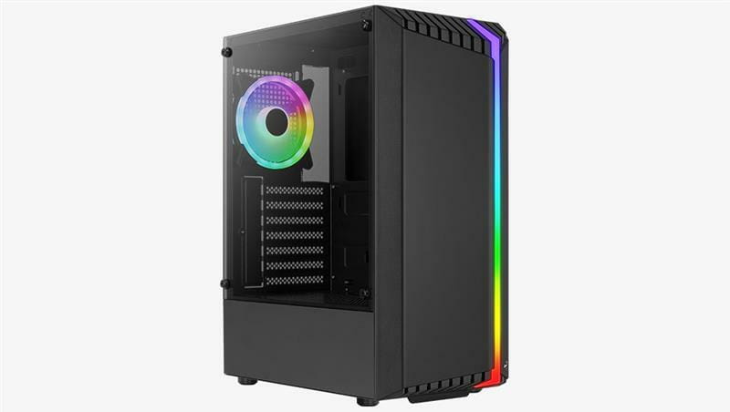 Корпус AeroCool Bionic-G-BK-v2 (ACCM-PV34113.11) Black без БП