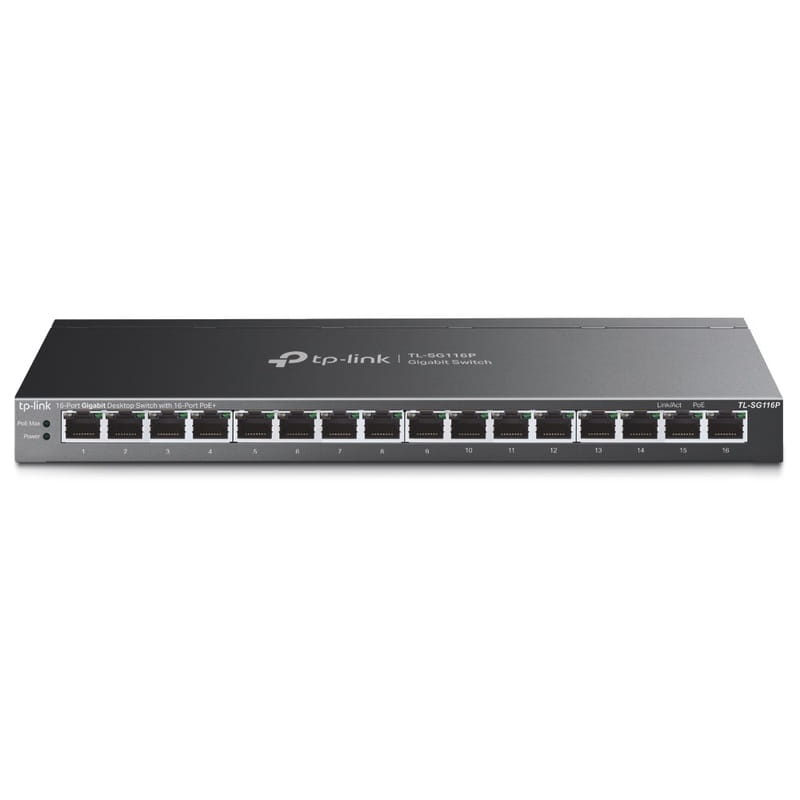 Коммутатор TP-Link TL-SG116P