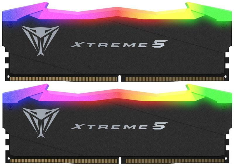 Модуль пам`яті DDR5 2х16GB/7600 Patriot Viper Xtreme 5 RGB (PVX532G76C36K)