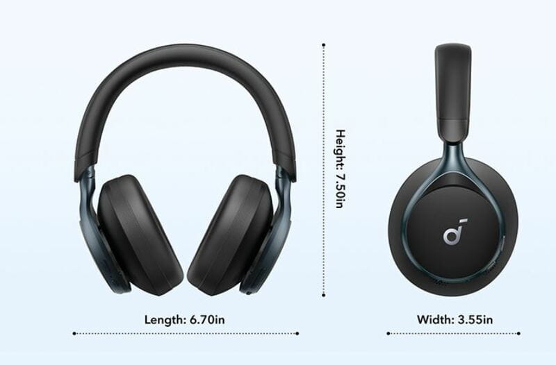 Bluetooth-гарнітура Anker SoundCore Space One Black (A3035G11)