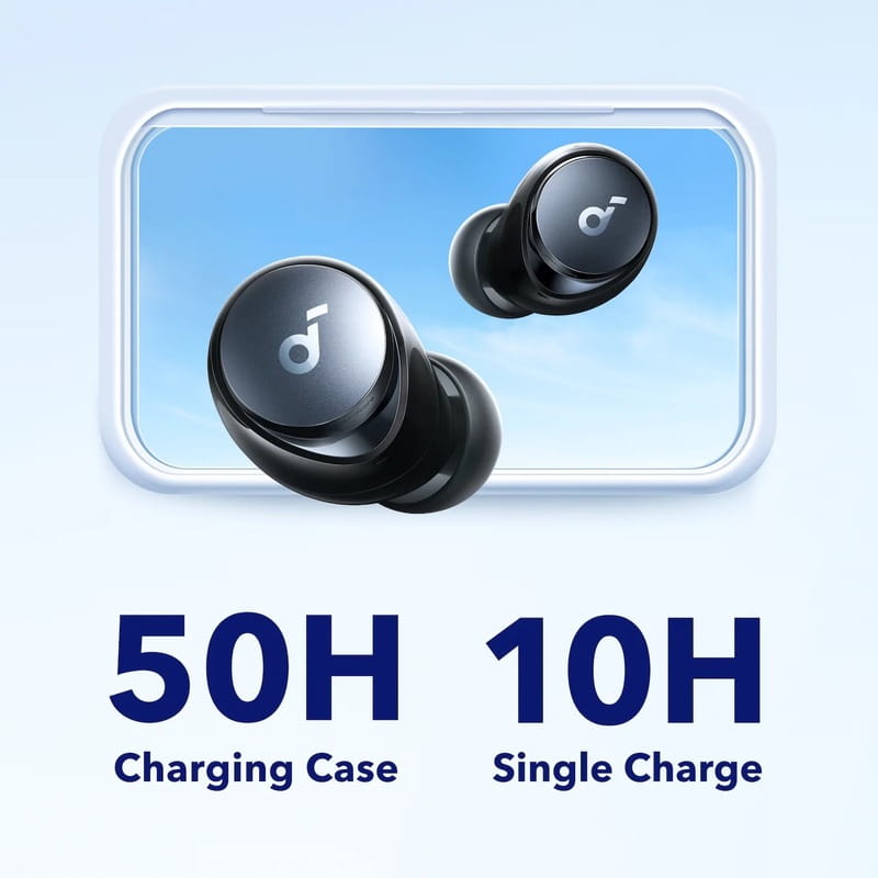 Bluetooth-гарнитура Anker SoundCore Space A40 Black (A3936G11)