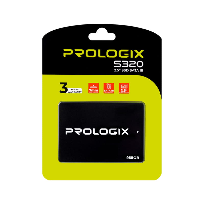 Накопитель SSD  960GB Prologix S320 2.5" SATAIII 3D TLC (PRO960GS320)