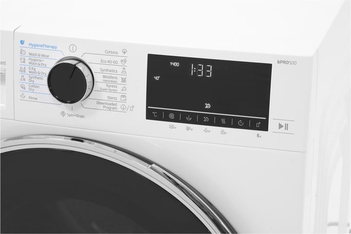 Пральна машина з сушкою Beko B5DFT59447W