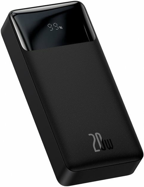 Универсальная мобильная батарея Baseus Bipow Digital Display 20W 20000 mAh Black (PPDML-M01) (1283126558764)