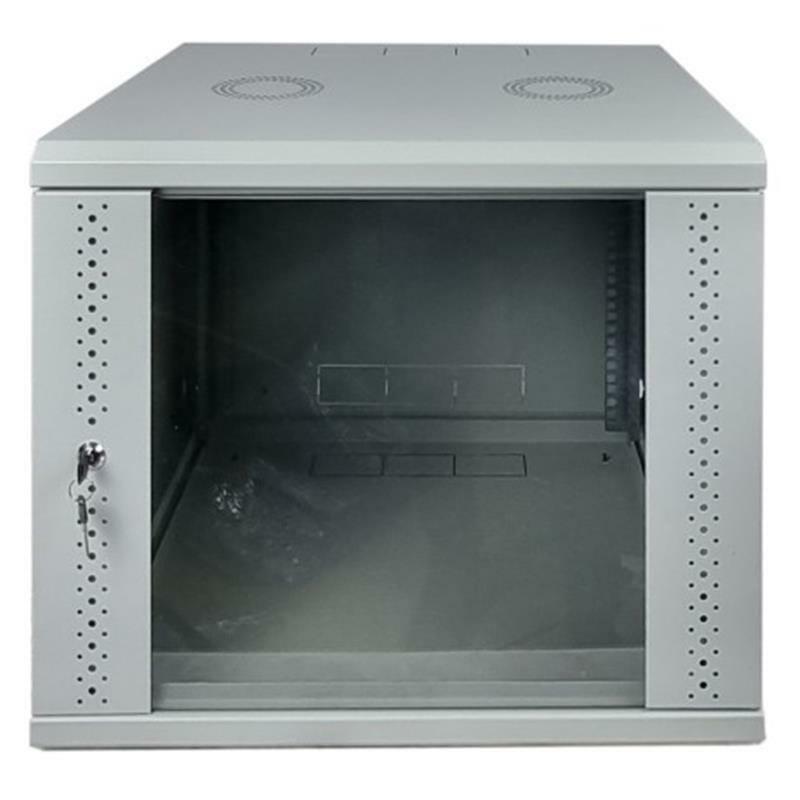 Шкаф настенный EServer 9U 600х500х503 (стекло) (ES-Е950G)