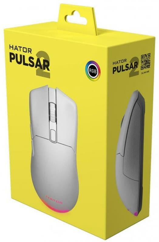 Мышь Hator Pulsar 2 White (HTM-511)