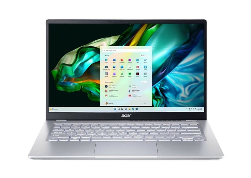 Ноутбук Acer Swift Go 14 SFG14-41-R8JV (NX.KG3EU.002) Silver