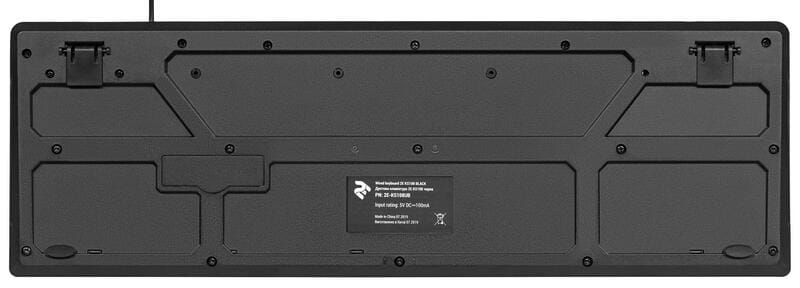 Клавиатура 2E KS108 Slim Black (2E-KS108UB_UA)