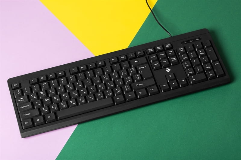 Клавиатура 2E KS108 Slim Black (2E-KS108UB_UA)
