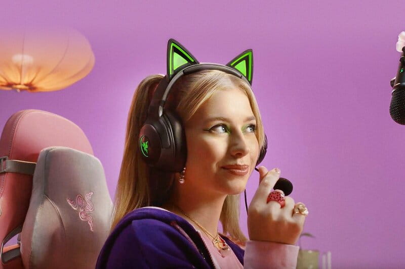 Гарнитура Razer Kraken Kitty V2 Black (RZ04-04730100-R3M1)