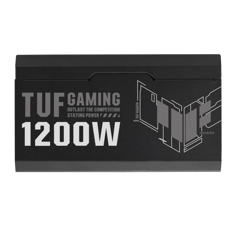 Блок живлення Asus TUF-GAMING-1200G PCIE5 1200W Gold (90YE00S0-B0NA00)
