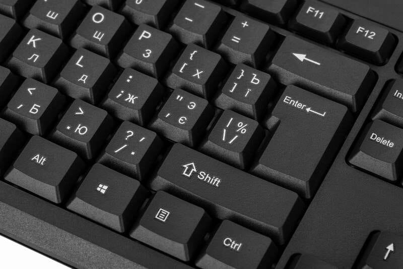 Комплект (клавіатура, мишка) 2E MK401 (2E-MK401UB_UA) Black USB