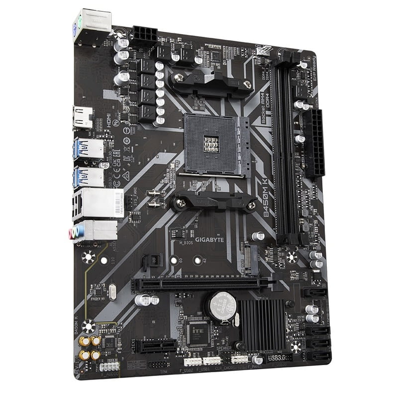 Материнская плата Gigabyte B450M K Socket AM4