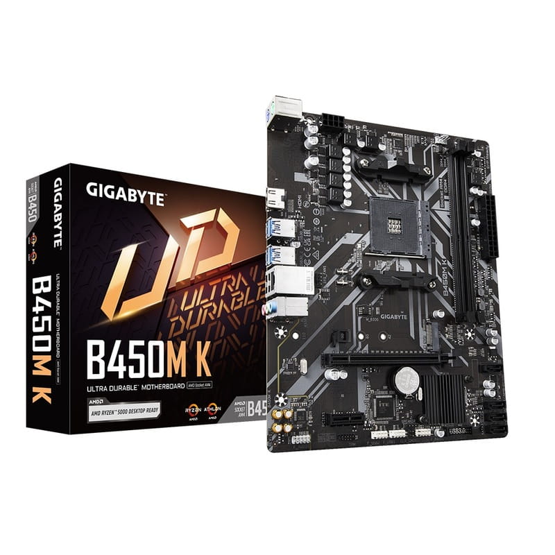 Материнская плата Gigabyte B450M K Socket AM4