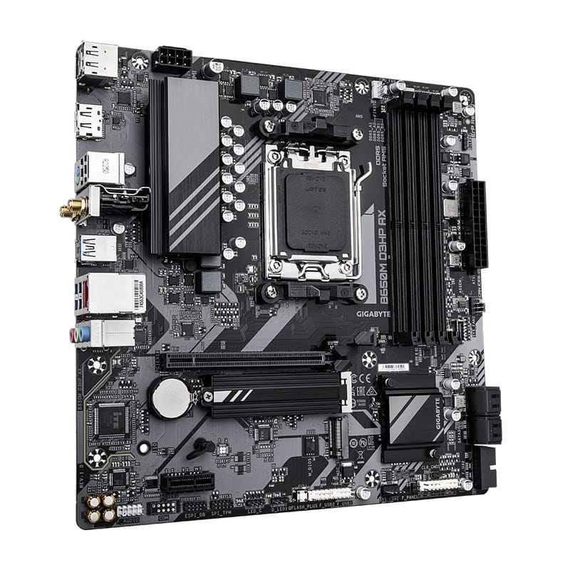 Материнская плата Gigabyte B650M D3HP AX Socket AM5