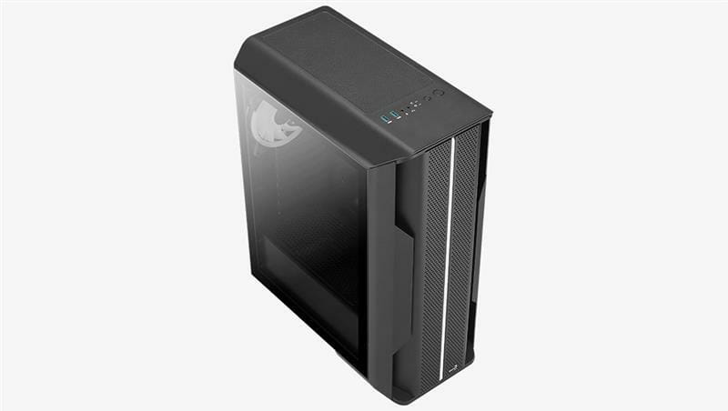 Корпус AeroCool Splinter Duo-G-BK-v1 (ACCM-PB26033.11) Black без БП