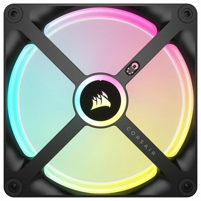 Вентилятор Corsair iCUE Link QX140 RGB PWM PC Fans Starter Kit with iCUE LINK System Hub (CO-9051004-WW)