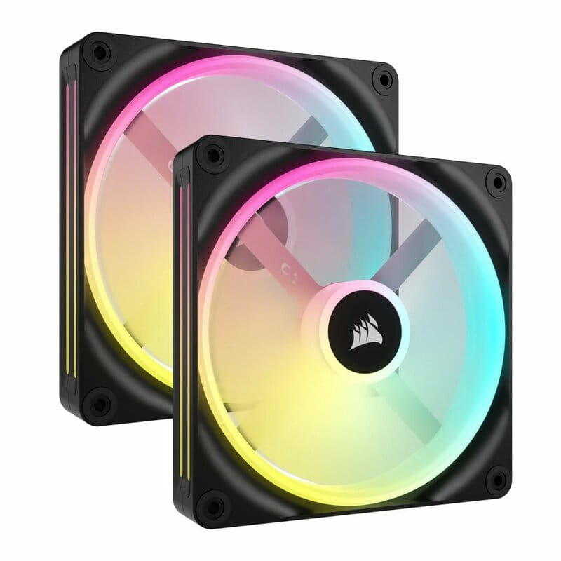 Вентилятор Corsair iCUE Link QX140 RGB PWM PC Fans Starter Kit with iCUE LINK System Hub (CO-9051004-WW)