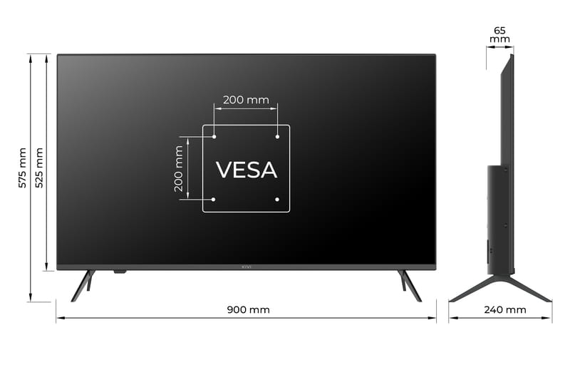 Телевизор Kivi 40F760QB