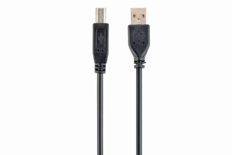 Кабель Cablexpert USB - USB Type-B V 2.0 (M/M), 3.0 м, черный (CCP-USB2-AMBM-10)