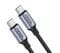 Фото - Кабель Foneng X95 Metal Head Braided Cable USB-C - USB-C 60W 1.2м Black (X95-CA-TCTC) | click.ua