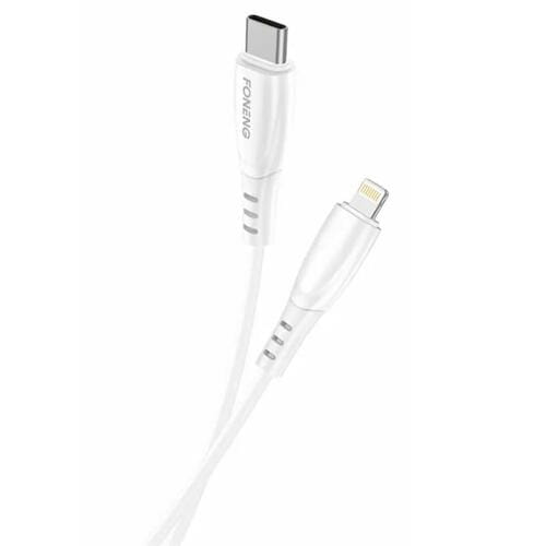Фото - Кабель Foneng   X75 USB-C - Lightning, 1 м, White  X75-CA-TCIP (X75-CA-TCIP)