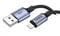 Фото - Кабель Foneng X95 Metal Head Braided Cable (3A) USB - Lightning (M/M), 1.2 м, Black (X95-CA-IP) | click.ua