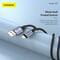 Фото - Кабель Foneng X95 Metal Head Braided Cable (3A) USB - Lightning (M/M), 1.2 м, Black (X95-CA-IP) | click.ua
