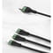 Фото - Кабель Foneng X78 1.2M 3-in-1 (66W) USB - Lightning + micro USB + USB-C, 1.2 м, Black (X78-CA-3-TIO) | click.ua