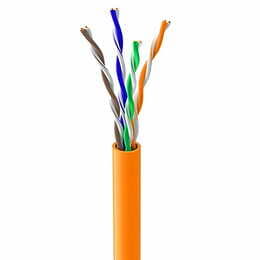 Кабель витая пара КПВнг-HF-ВП (350) 4х2х0,51 (UTP-cat.5E LSFROH), 305м