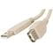 Фото - Кабель Atcom USB - USB V 2.0 (F/M), удлинитель, 1.8 м, ferrite core, белый (3789) | click.ua