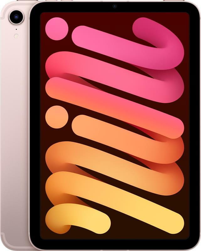 Планшет Apple A2568 iPad mini (2021) Wi-Fi 4G 64GB Pink (MLX43RK/A)