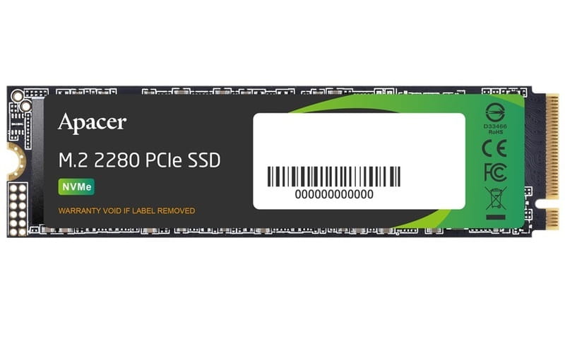 Накопитель SSD 1TB Apacer AS2280Q4L M.2 2280 PCIe 4.0 x4 3D TLC (AP1TBAS2280Q4L-1)