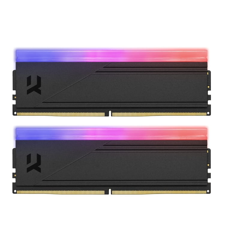 Модуль памяти DDR5 2x32GB/6400 Goodram IRDM RGB Black (IRG-64D5L32/64GDC)