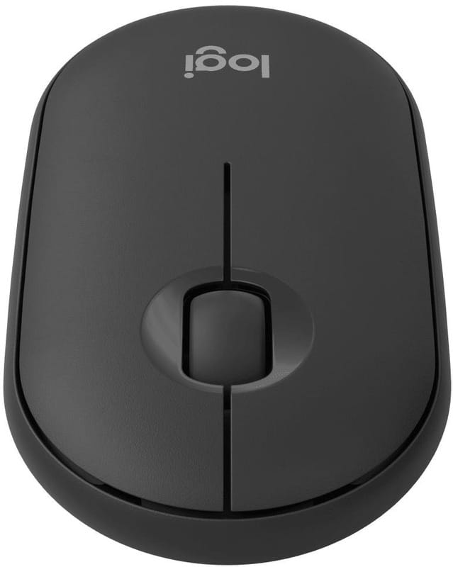 Мышь беспроводная Logitech Pebble Mouse 2 M350s Graphite (910-007015)