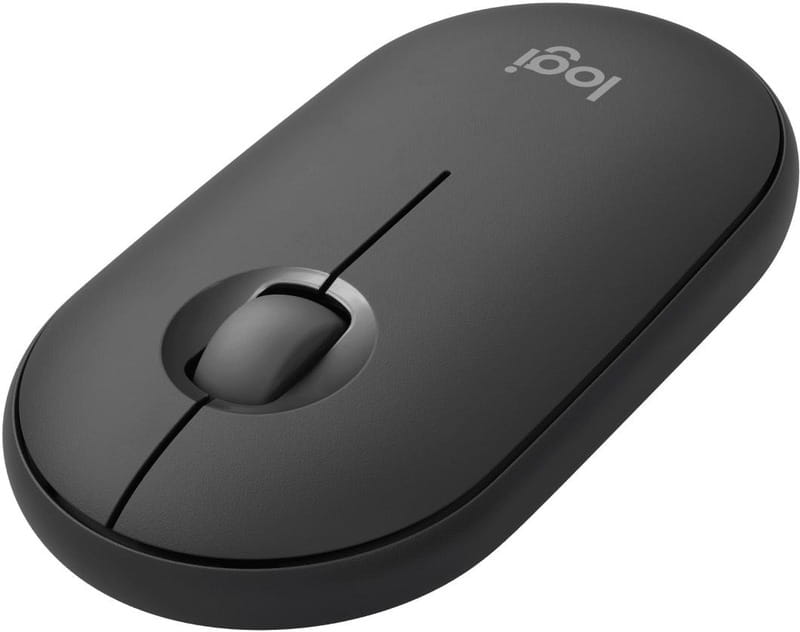 Мышь беспроводная Logitech Pebble Mouse 2 M350s Graphite (910-007015)