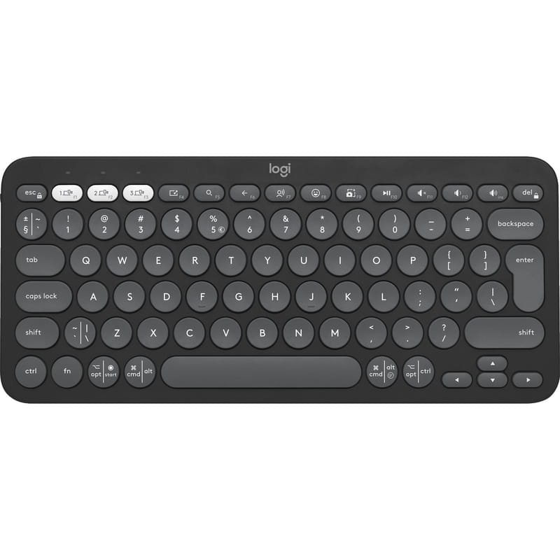 Клавиатура Logitech Pebble Keys 2 K380s Graphite (920-011851)