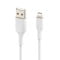 Фото - Кабель Belkin PVC USB - Lightning (M/M), 0.15 м, White (CAA001BT0MWH) | click.ua