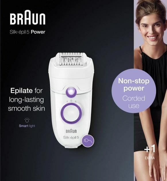 Епілятор Braun Silk-epil 5 SE 5-505P