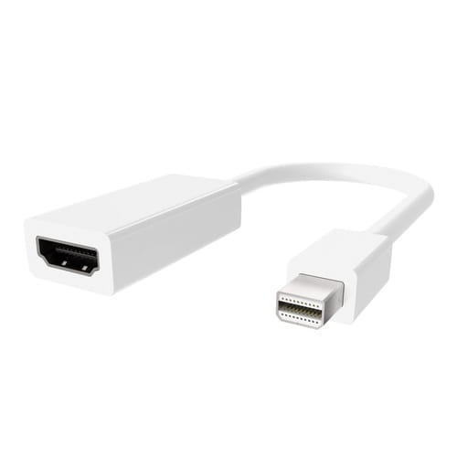 Фото - Кабель Belkin Адаптер  mini DisplayPort - HDMI (M/F), 0.12 м, White  F2 (F2CD021eb)