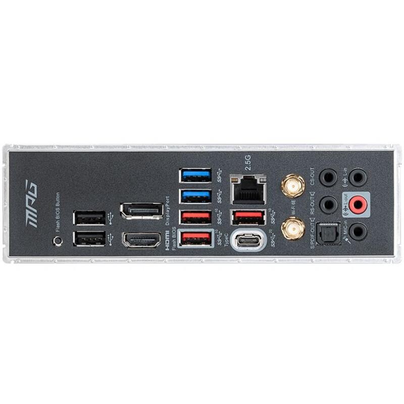 Материнская плата MSI MPG Z590 Gaming Edge WiFi Socket 1200