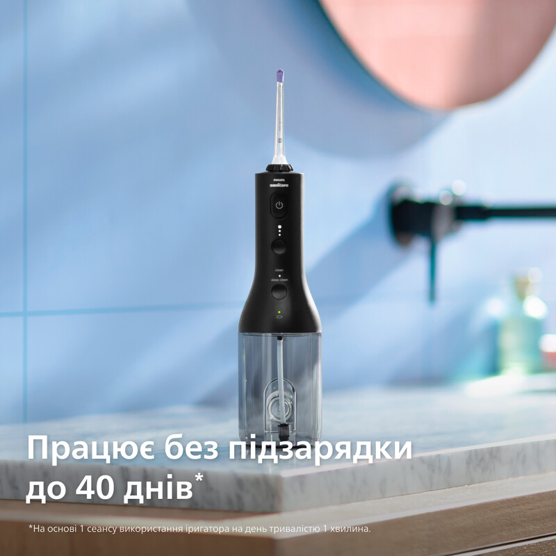 Іригатор Philips Sonicare Cordless Power Flosser 3000 HX3826/33