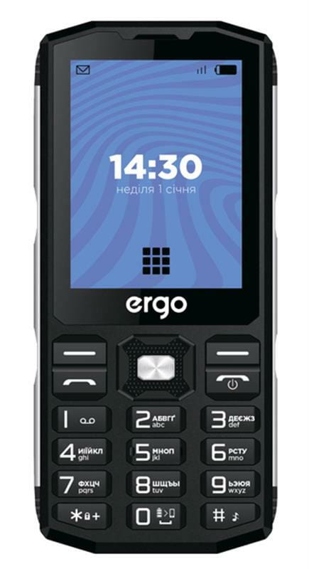 Мобильный телефон Ergo E282 Dual Sim Black