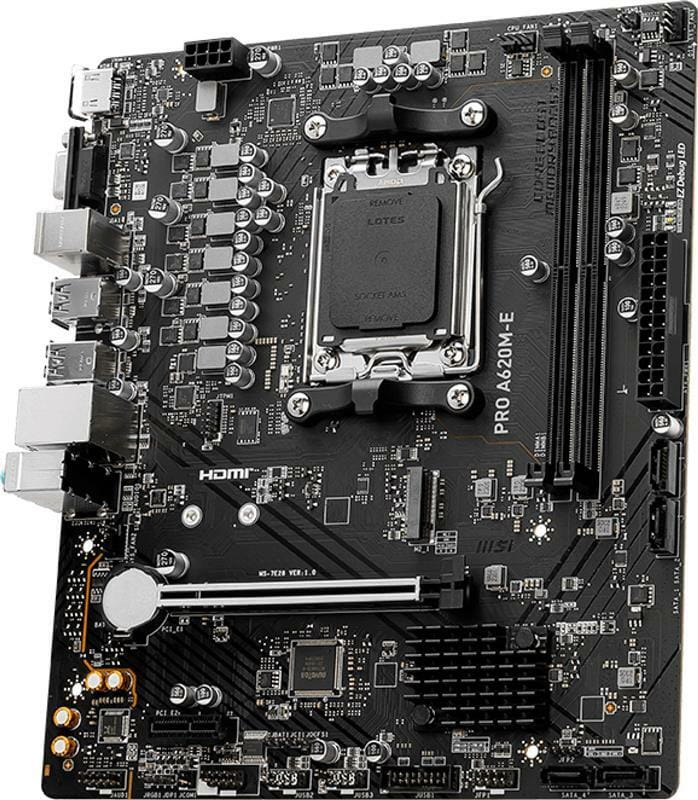 Материнская плата MSI Pro A620M-E Socket AM5