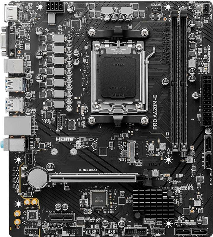 Материнская плата MSI Pro A620M-E Socket AM5